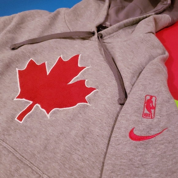 Nike Other - Nike Raptors special edition hoodies sz large